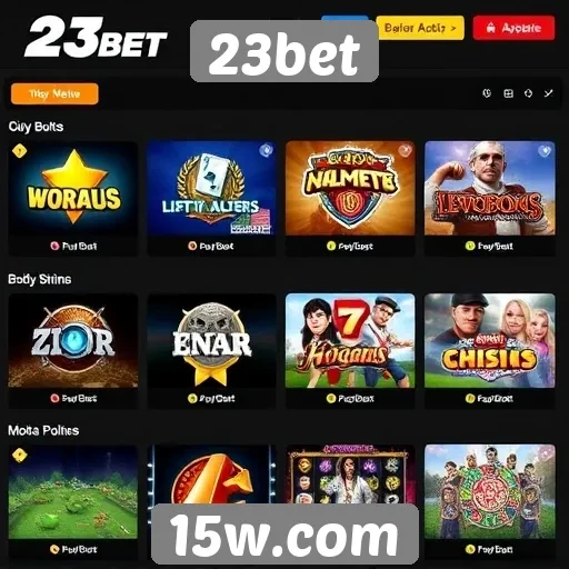 Comparativo de jogos disponíveis na 23bet